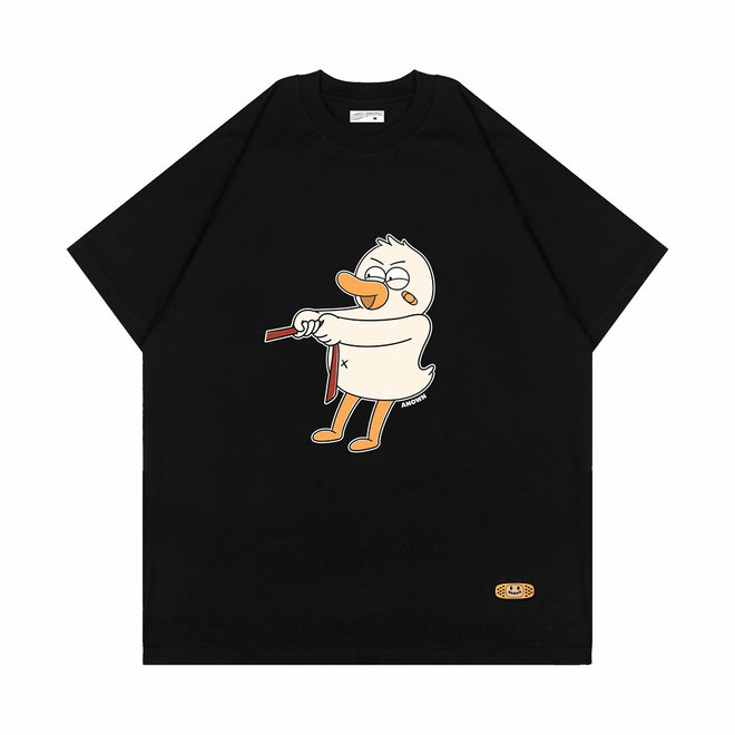 TRAVIS PULL T-SHIRT // BLACK