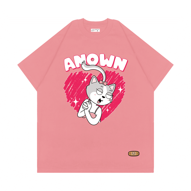 ALEXA YAPPER T-SHIRT // PEONNY PINK